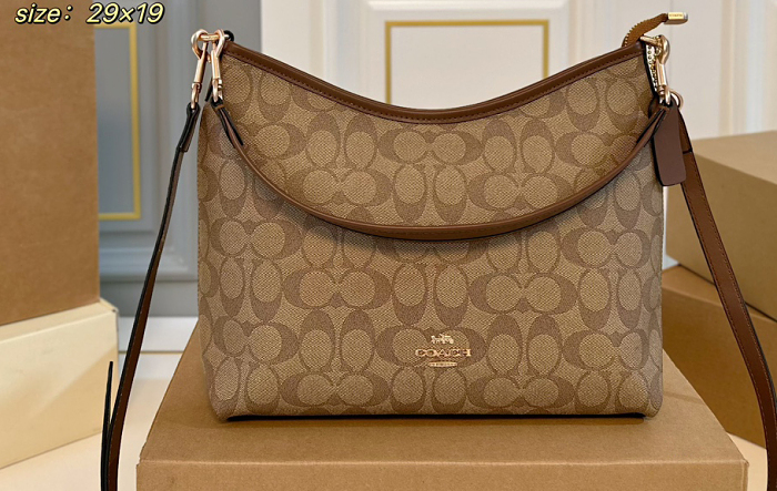 Coach Laurel Shoulder Bag In Signature Canvas