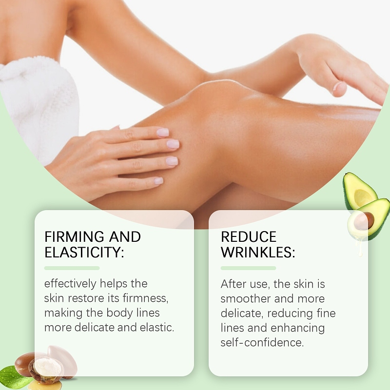 OceAura Avocado, Firming & wrinkles, reducing Body lotion peeling,Reduces cellulite and wrinkles on the body