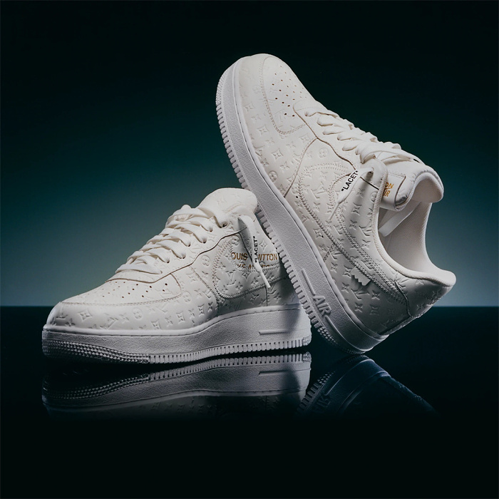[NIKE X LOUIS VUITTON] Limited release of 100 pairs! The new  Louis Vuitton x Nike Air Force 1 White  will be released for Spring/Summer 2025!