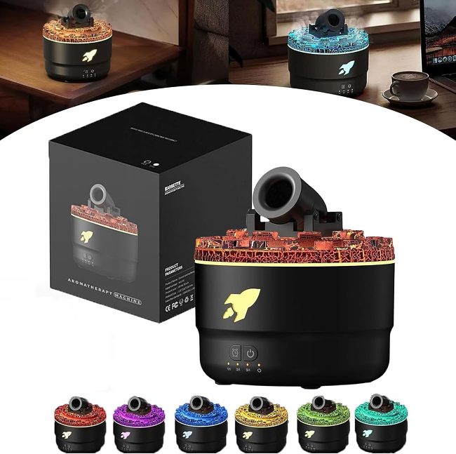 🔥Volcanic Lava Cannon🔥Personalization Ultrasonic Humidifier