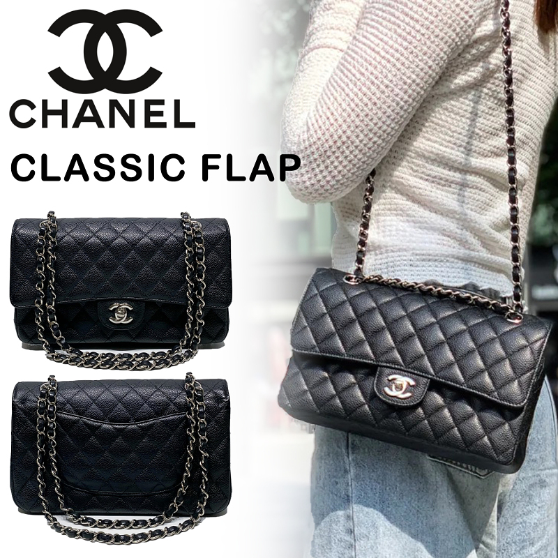 【韓国ロッテ免税店購入】Chanel シャネル 11.12 Classic Flap