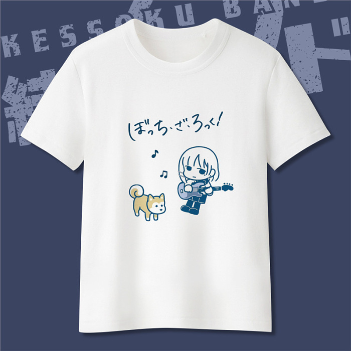 人気アニメ【ぼっち・ざ・ろっく！】（Bocchi the Rock!）オリジナルイラストコラボTシャツが販売開始！