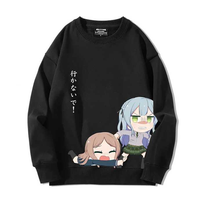 2023年夏 大人気アニメ【BanG Dream! It's MyGO!!!!!】 ファングッズ キャラクターイラストパーカー