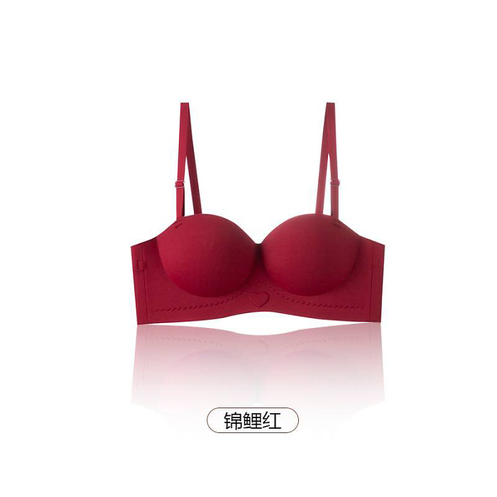 【品牌内衣 热卖款】无痕内衣 聚拢小胸 上托收副乳防下垂 无痕无钢圈