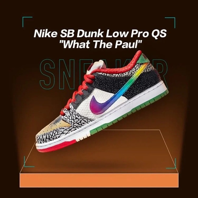 Nike SB Dunk Low ‘What The Paul’