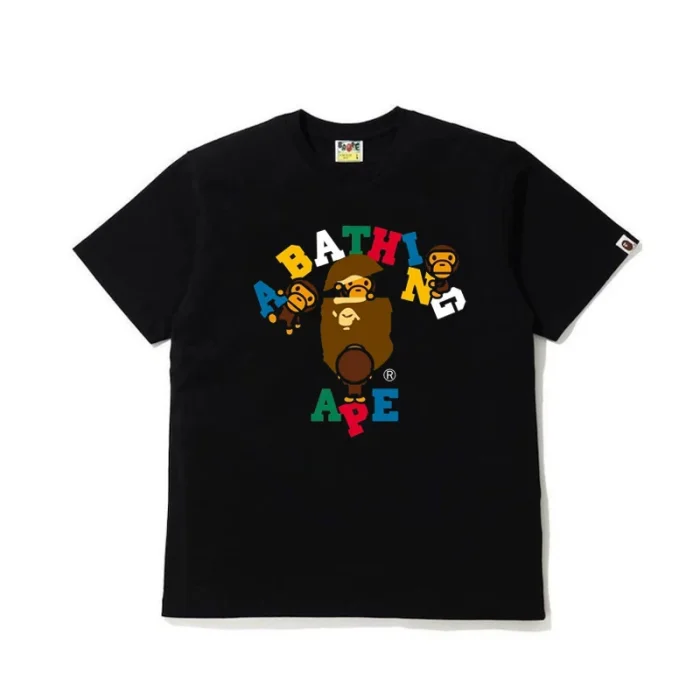 BAPE 經典時尚短袖T恤 男女都可穿  #期間限定半額 #數量有限 #貨到付款 #100%正品