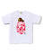 ABC Camo Milo On Big Ape Tee White (pink)