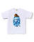ABC Camo Milo On Big Ape Tee White (blue)