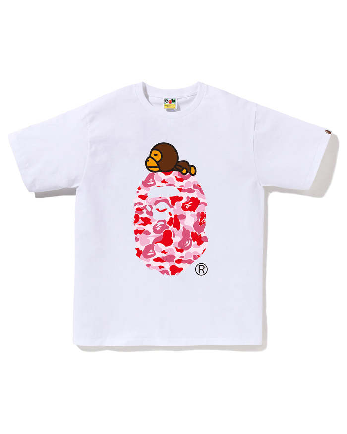 BAPE 經典時尚短袖T恤 男女都可穿  #期間限定半額 #數量有限 #貨到付款 #100%正品