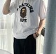 BAPE 經典時尚短袖T恤 男女都可穿  #期間限定半額 #數量有限 #貨到付款 #100%正品