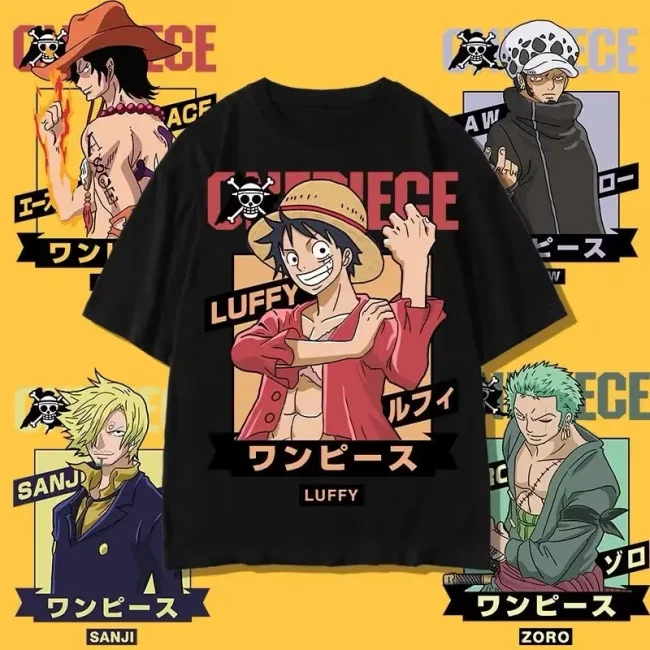 買一送一《ONE PIECE》航海王同人周邊 人物印象插畫衛衣熱賣中！