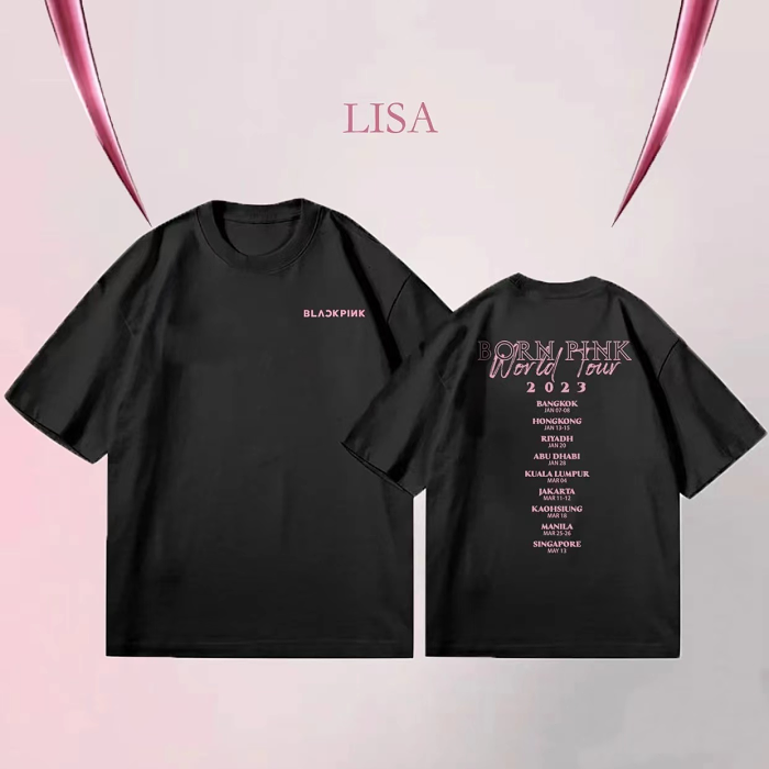 BLACKPINK是YG娛樂旗下的女子音樂團體，官宣7月開始2025世巡，從高陽開始，橫跨亞洲，歐美，香港站已在籌備中待官宣，演唱會同款短袖同步發售中！