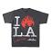 I Love L.A. Tee Gray