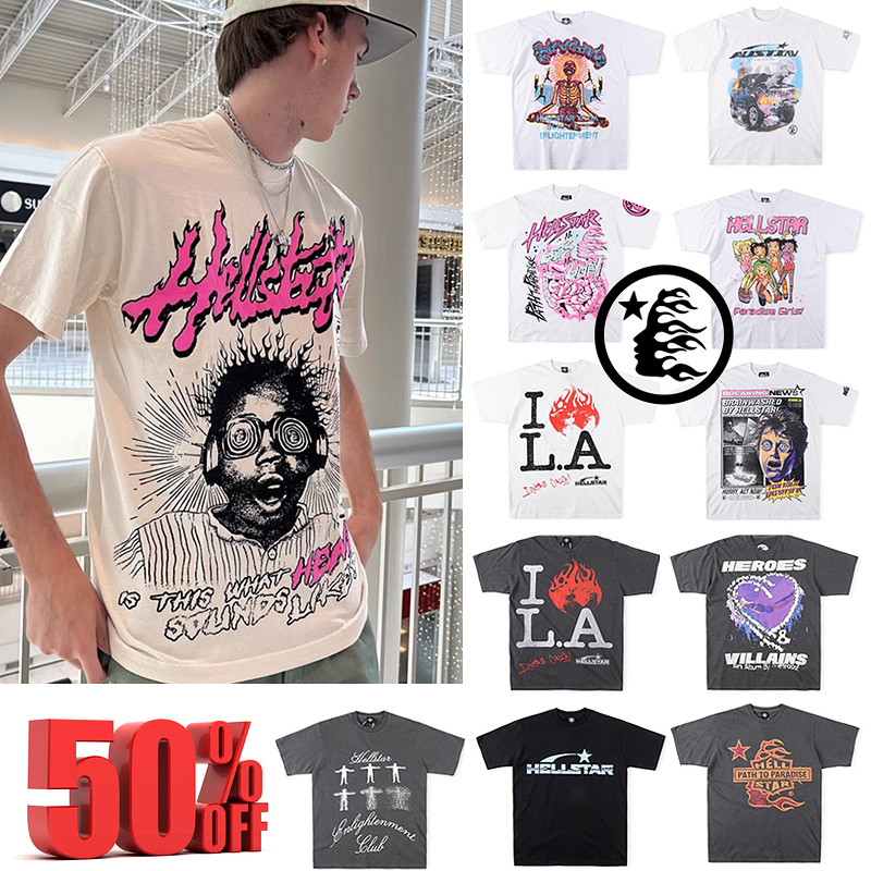 Hellstar Studios 歐美潮牌時尚短袖T恤 男女都可穿 #數量有限 #Hellstar  #貨到付款 #100%正品