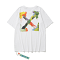 OFF-WHITE Brush Arrow TEE（white）