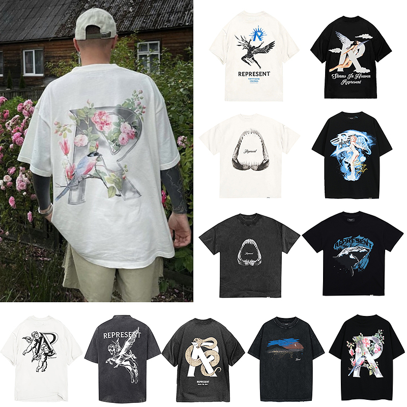 REPRESENT SS25 高街時尚T恤 男女都可穿 #數量有限 #REPRESENT #貨到付款 #100%正品
