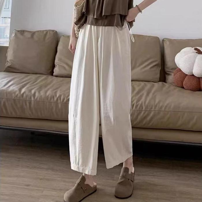 レディースハイウエストテーパードパンツ