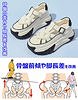 【北川景子的休閒裝】厚底繫帶涼鞋【6cm鞋跟，顯腿長又不累】