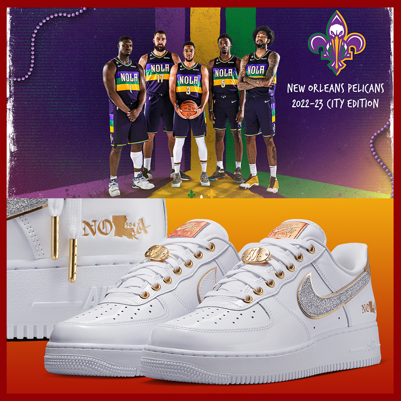 NIKE AIR FORCE 1 LOW NOLA