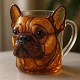 3D Dog Face Glass Mug🐶3D狗狗臉馬克杯工藝品擺件☕