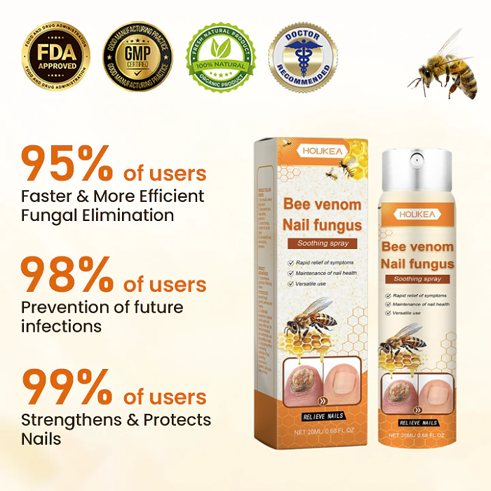 HOUKEA™ Bee Venom Advanced Nail Repair Spray