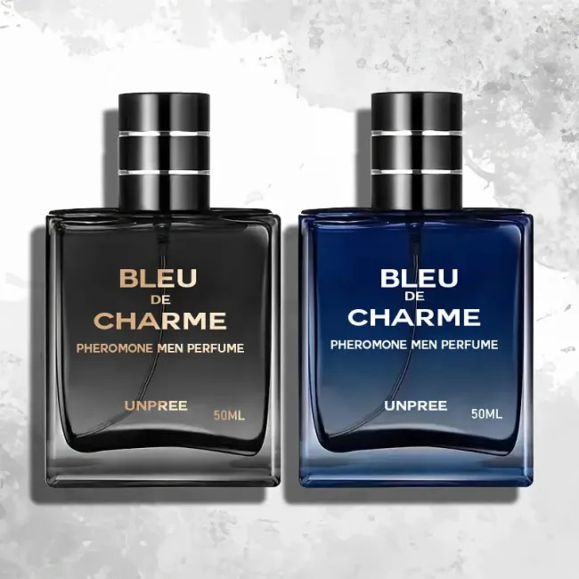 UNPREETM men\'s perfume with pheromones, enriched with blue charm