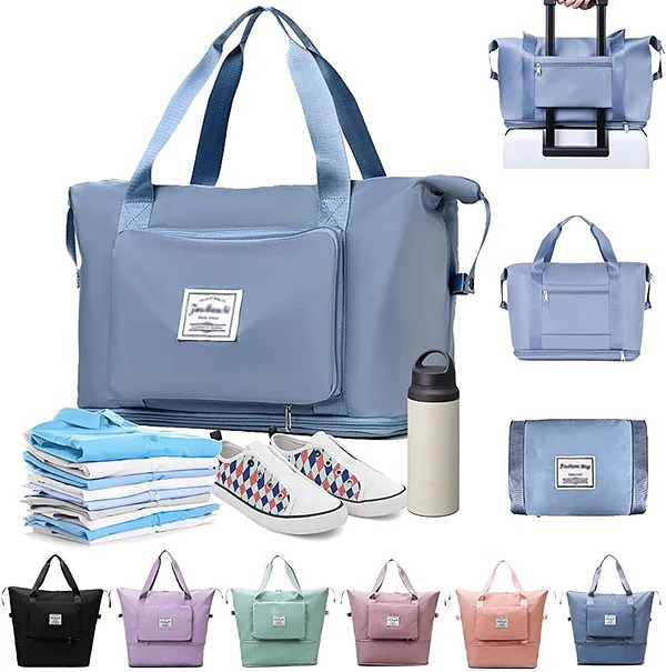 Water Proof Foldable Travel Duffel Bag With Pocket (Buy 1 Get 1)