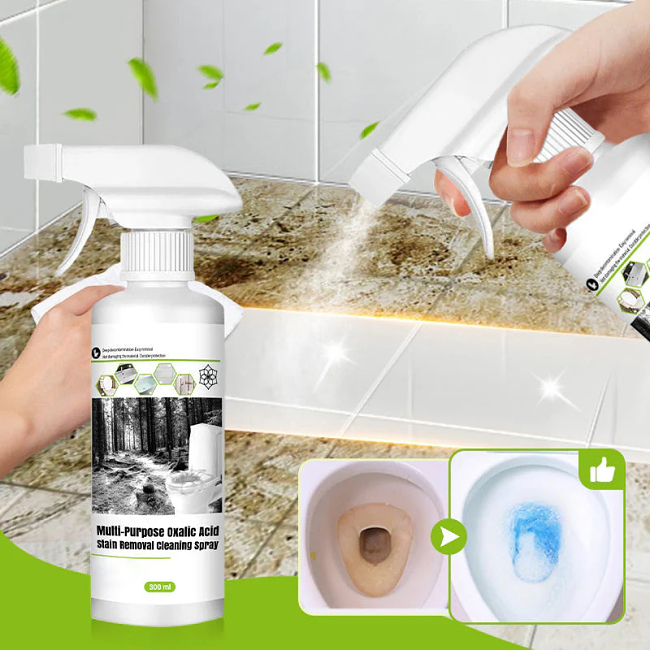 Multi-Purpose Oxalic Acid Stain Removal Cleaning Spray