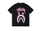 Stussy x Bape Graphic T-Shirt  Black