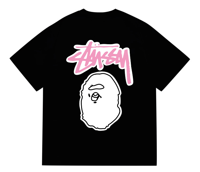 BAPE 經典時尚短袖T恤 男女都可穿 #期間限定半額 #數量有限 #貨到付款 #100%正品