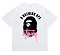 Bape x Stussy Tee  White