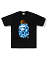 ABC Camo Milo On Big Ape Tee Black (blue)
