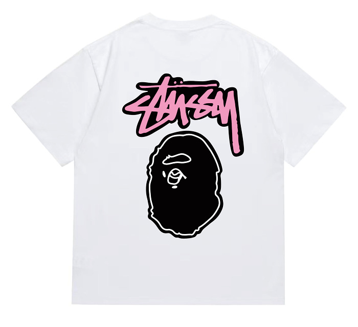 BAPE 經典時尚短袖T恤 男女都可穿 #期間限定半額 #數量有限 #貨到付款 #100%正品