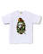 ABC Camo Milo On Big Ape Tee White (green)