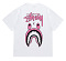 Stussy x Bape Graphic T-Shirt  White