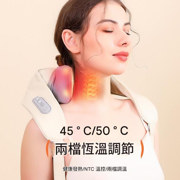 按摩器頸椎斜方肌肩頸按摩器仿人手頸部背腰部夾捏揉捏披肩