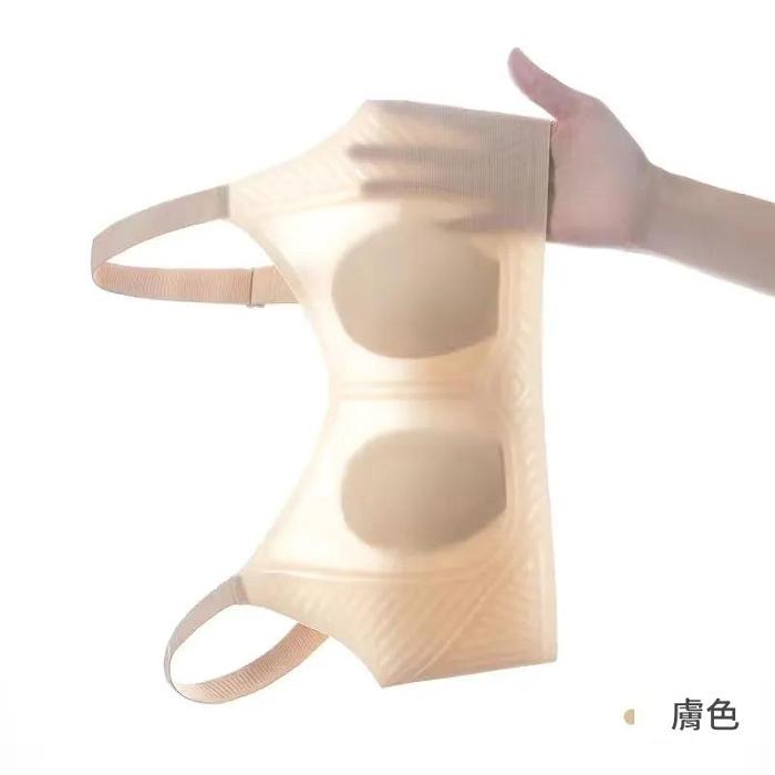 兔耳杯超薄無痕支撐大胸顯小內衣透氣聚攏夏季薄款胸罩胸罩無鋼圈