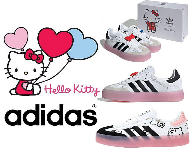 Adidas Samba x Hello Kitty