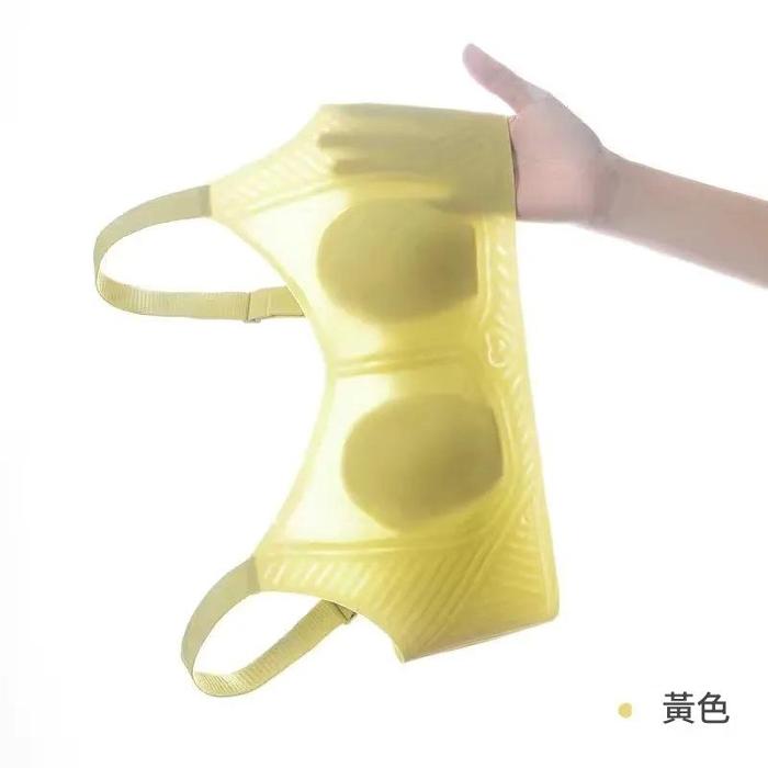 兔耳杯超薄無痕支撐大胸顯小內衣透氣聚攏夏季薄款胸罩胸罩無鋼圈