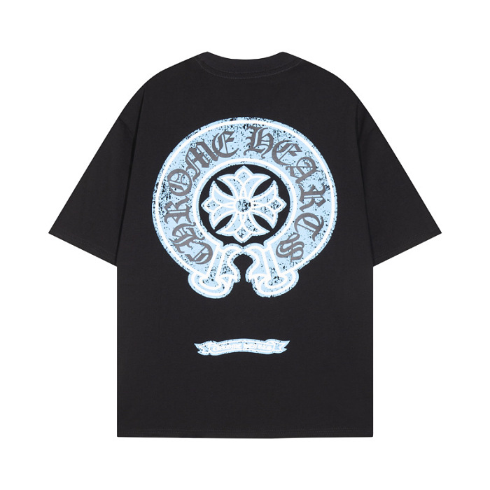 [SALE Special Price] Chrome Hearts Summer Loose Fit Unisex Short Sleeves