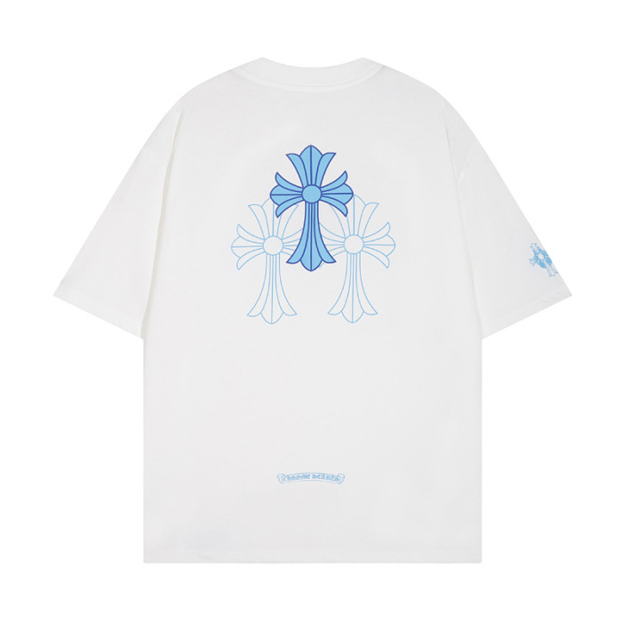 [SALE Special Price] Chrome Hearts Summer Loose Fit Unisex Short Sleeves