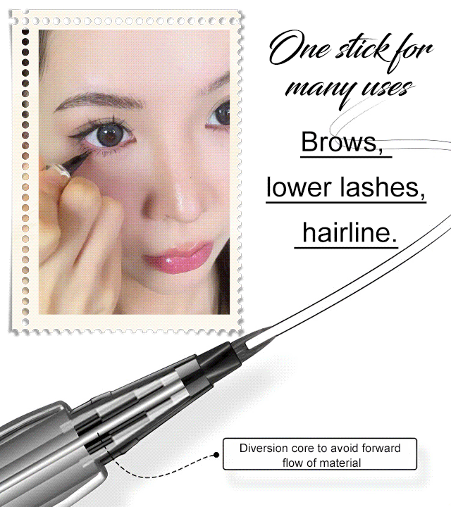 【Distinctive Wild Brow】Dual-ended Brow Pencil