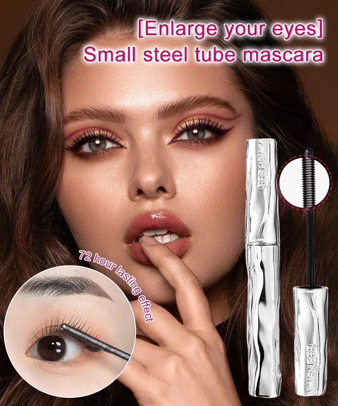 [Enlarge your eyes]Small steel tube mascara