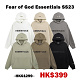Fear of God Essentials 23 系列套頭衫！ 連帽基本款+無帽基本款！男女同款！