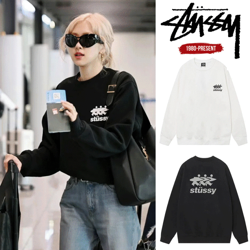 STUSSY TEE 經典時尚圓領衛衣 男女都可穿 #數量有限 #STUSSY #貨到付款 #100%正品