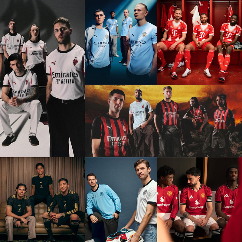 2025-26賽季⚽️歐洲杯🏆國家隊俱樂部足球短袖運動球衣