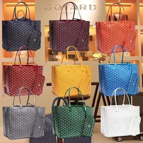 Goyard 週年感恩回饋大拍賣 僅售3折！專櫃正品，限時最低價，售完不補！大號（寬57cm高31cm） 中號（寬48cm高27cm） 小號雙面挽手袋（20cm x 20cm）