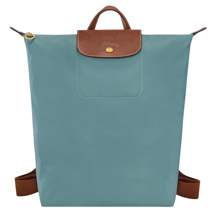 LongChamp升級版尼龍後背包Le Pliage  M Backpack 大容量輕便折疊雙肩包防水休閒旅行包