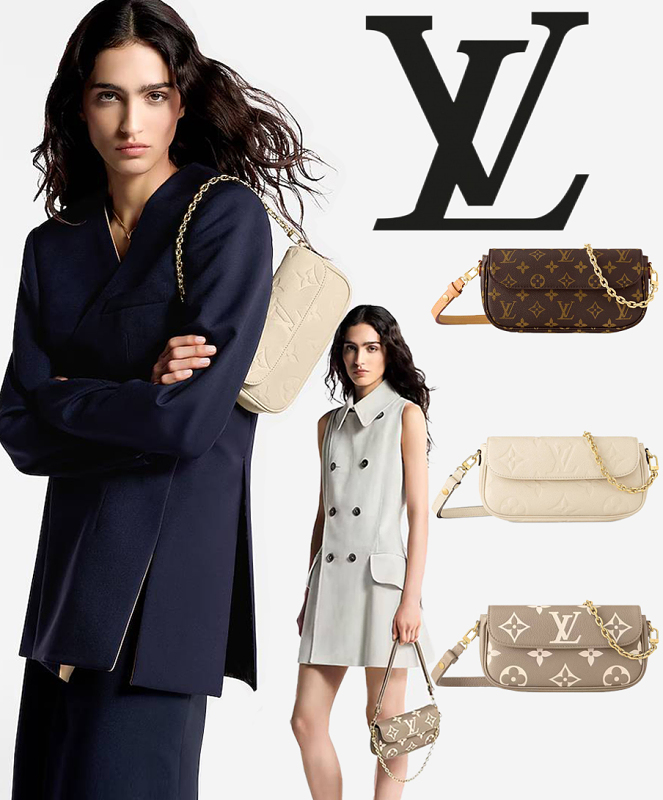 Louis Vuitton Wallet On Chain Ivy