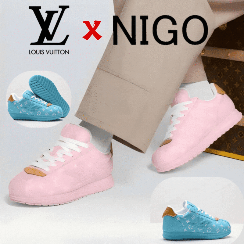 LOUIS VUITTON x Nigo Buttersoft FW25 Casual Shoes
